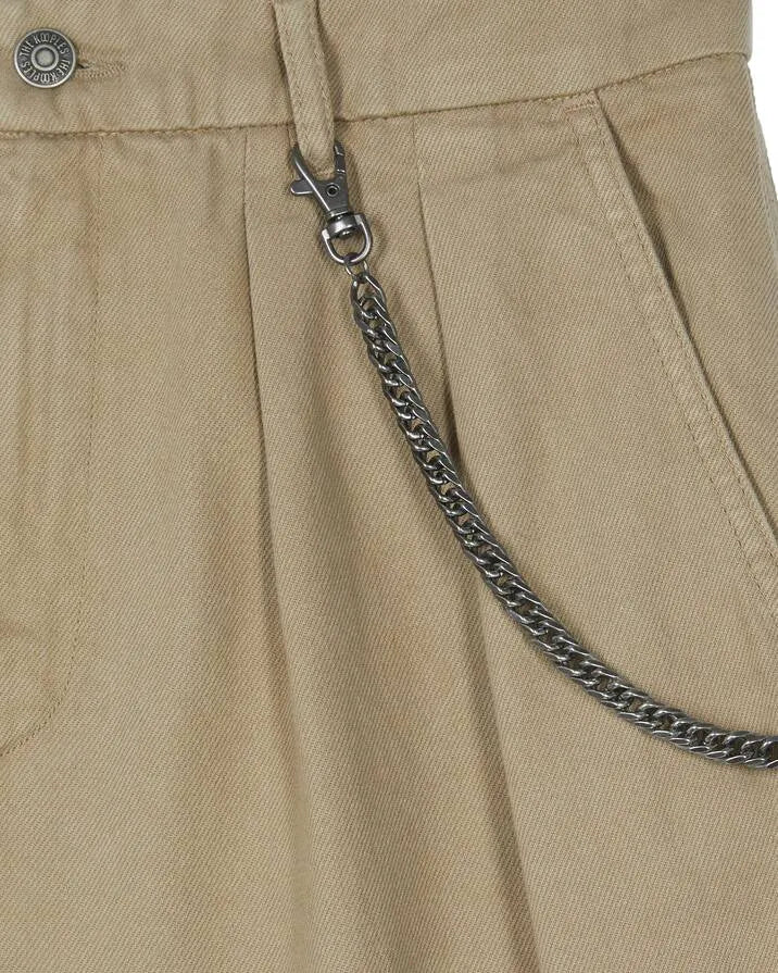 Beige cargo pants