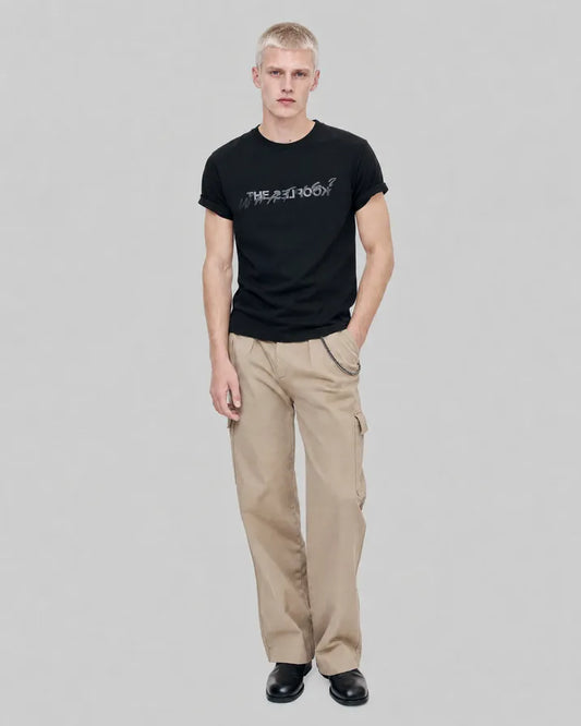 Black 'What Is' T-shirt