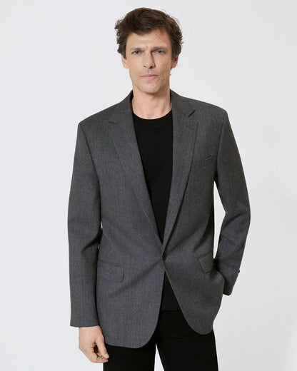 Grey wool jacket