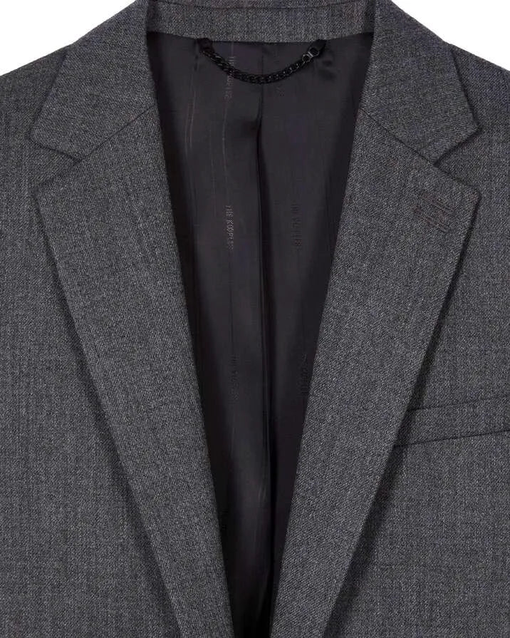 Grey wool jacket