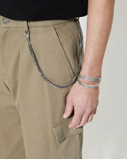 Beige cargo pants