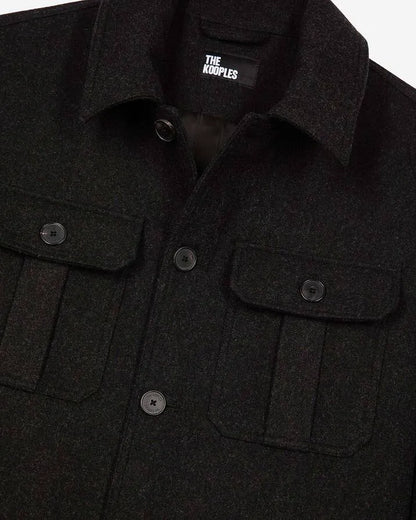 Grey wool jacket