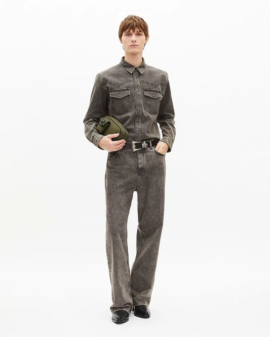 Grey baggy jeans