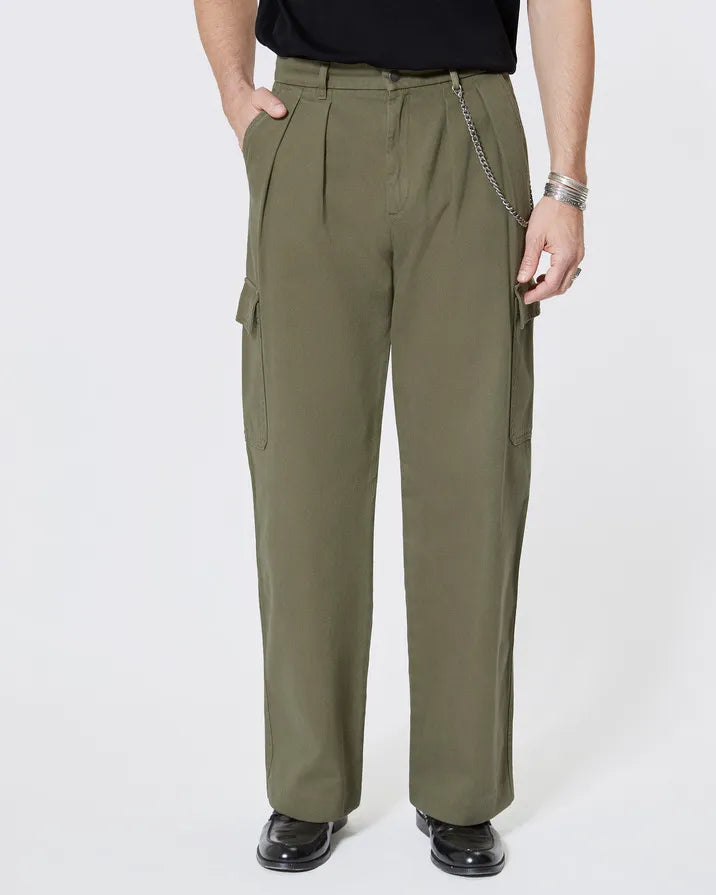 Khaki cargo pants