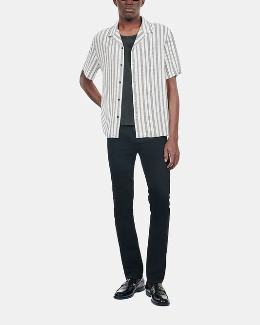 Short-sleeved printed shirt