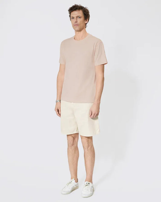 T-shirt with pink cut-out logo